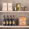 mDesign Kitchen Plastic Storage Organizer Bin with Open Front